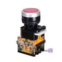 شستی استارت/استپ چراغدار دو کنتاکت (قرمز) پارس فانال