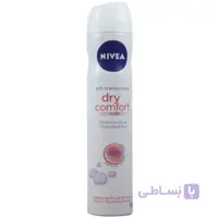 اسپری ضد تعریق زنانه نیوآ مدل Dry Comfort Plus حجم 200 میل ا NIVEA Dry Comfort Plus DEODORANT SPRAY 200ML
