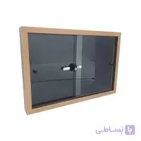 تابلو اعلانات شیشه خور MDF سایز 70×50