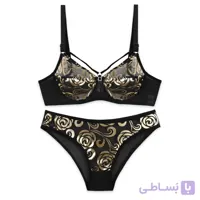 ست دلنشین کد 3002 تورگاز فنردار پک 4 عددی