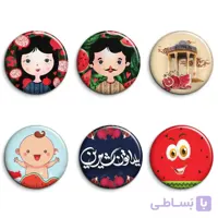 پیکسل افراتوس طرح یلدای شیرین بسته 6 عددی