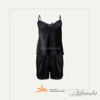 لباس خواب ساتن مشکی برند TBN کد 16062
