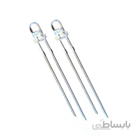 led لیزری هایبرایت 3mm زرد بسته 20 تایی