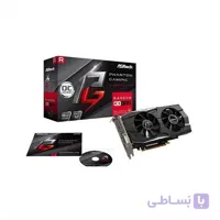 کارت گرافیک ازراک مدل Asrock AMD Phantom Gaming Radeon RX580 8G
