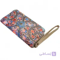 کیف پول بند دار مخمل بهار