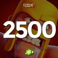 2500 جم کلش آف کلنز