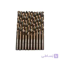 مجموعه10 عددی مته آهن مدیا مدل HSSCO سایز 8 میلی متر