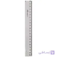 خط کش شیشه ای تله رسام۲۰ سانتیمتر