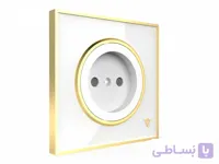 کلید پریز ساده ویرا مدل آلفا کلاسیک سفید