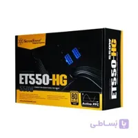 منبع تغذیه کامپیوتر سیلوراستون مدل Essential SST-ET550-HG