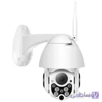 دوربین مداربسته مداربسته خانگی PTZ PLUS 4X Digital Zoom 1080P Wifi PTZ Dome OUTDOOR IP66 ضد آب