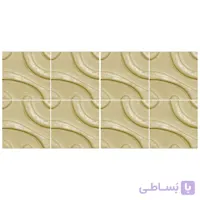 دیوارپوش تندیس و پیکره شهریار مدل امای کد w1010 20 بسته 8 عددی