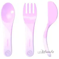 ست قاشق و چنگال و کارد تویست شیک مدل 78202