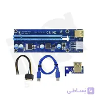 رایزر کارت گرافیک مدل 009S سر طلایی