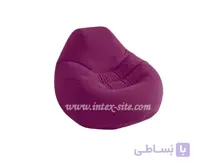 مبل بادی پشتیدار دلوکس بنفش