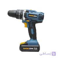 دریل شارژی 14.4 ولت ورکزون مدل CD1214W ا Workzone CD1214W cordless drill