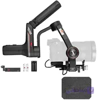 Zhiyun Weebill S 3-Axis Gimbal برای دوربین های بدون آینه و DSLR مانند Sony A7M3 ، 300٪ موتور بهبود یافته از آزمایشگاه Zhiyun Weebill ، بسته بندی تصویر انتقال تصویر Pro / W Servo را دنبال کنید