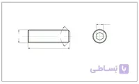 پیچ مغزی M3 x 10