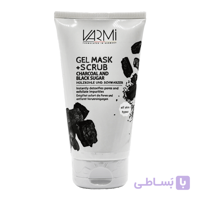 ماسک اسکراب لایه بردار زغال و شکر سیاه وارمی ا Varmi Charcoal & Black Sugar Mask Scrub کد 384721