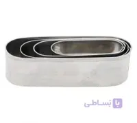 کاتر فلزی شیرینی زبان بسته 4 عددی