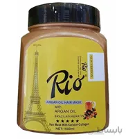 ماسک مو بدون سولفات آرگان کراتینه 1000میل ریو ا Rio Keratin Argan Hair Mask 1000ml