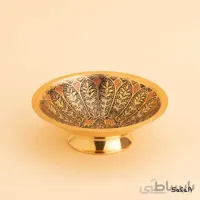 کاسه برنجی میناکاری مدل دایره