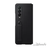 کاور چرمی اصلی سامسونگ Galaxy Z Fold3 Leather Flip Stand Cover