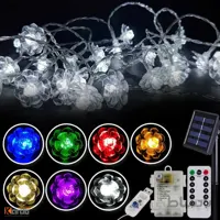 ریسه LED گل شفاف