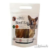 تشویقی سگ هاپومیل مدل Beef Ear وزن 100 گرم