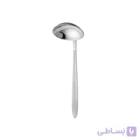 ملاقه بزرگ سرو خورشت ناب استیل مدل پالرمو استیل ساده