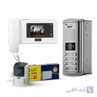 پکیج کامل آیفون تصویری مانیتور 4.3 اینچ مدل 1035 و پنل سپهر تابا الکترونیک