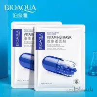 ماسک ورقه ای ویتامین کپسول آبی بیوآکوا - BIOAQUA