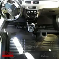 کفپوش سه بعدی فابریکی برلیانس 230-220 - چرم پوست ماری