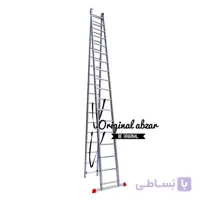 نردبان مخابراتی 2 کشو 28 پله 7.5 متری آلوم پارس مدل اکسلنت