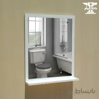 آینه روشویی دور قاب ۵۱ در ۶۳ سانتیمتر | جنس پی وی سی و ضد آب