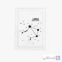 تابلوی مدرن صورت فلکی متولدین مهر