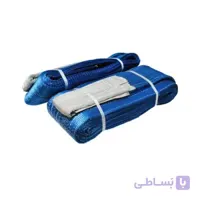 تسمه حمل بار کره ای برند Korea اصل ظرفیت 8 تن و عرض 20 سانتی متر رنگ آبی