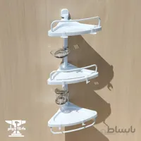 کنج حمام پلاستیکی سه طبقه | محصول اسپادانا