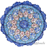 بشقاب میناکاری 25 سانتی متری کد MB-19