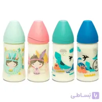 شیشه شیر کارتونی 270 میل سواوینکس Suavinex