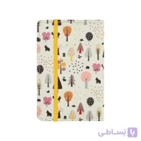 دفترچه خط دار صحافی قطع جیبی sjk70