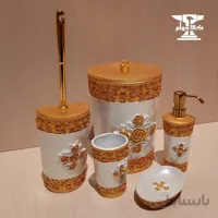 ست سرویس بهداشتی رز | ۵ پارچه و از جنس رزین
