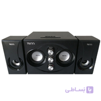 اسپیکر سه تکه رم و فلش خور TSCO TS 2125 (گارانتی ۱۲ ماهه) ا TSCO TS 2125 Wireless Portable Speaker