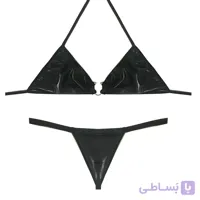 ست شورت و سوتین لاتکس نعلی