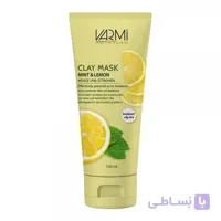 ماسک صورت خاک رسی نعناع و لیمو وارمی ا Clay Mask Mint & Lemon 150ml VARMI