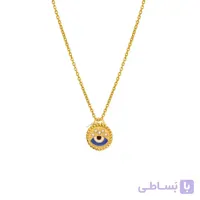 آویز طلا طرح چشم نظر میناکاری کد CP375