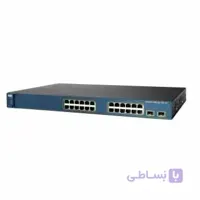 سوئیچ ۲۴ پورت سیسکو مدل WS-C۳۵۶۰-۲۴PS-S ا CISCO WS-C3560-24PS-S 24Port Switch
