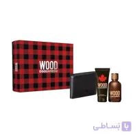 گیفت ست اورجینال عطر مردانه دسکوارد 2 وود Gift Set Dsquared² Wood For Him