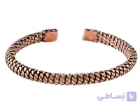 دستبند زنانه مسی مدل گندم