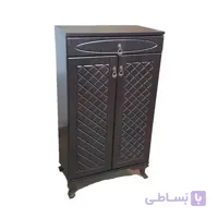 جاکفشی دو درب کشو دار